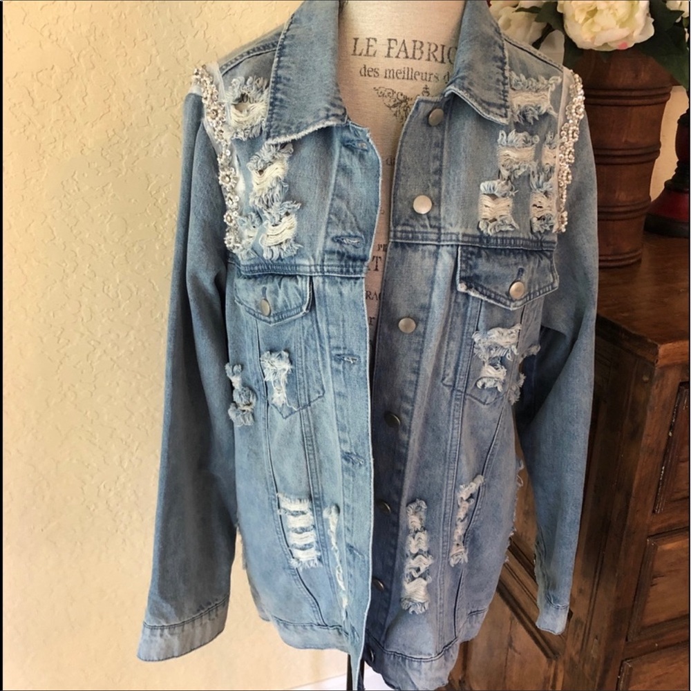 Oversized Jean Jacket